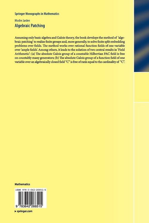 Produktbild: Algebraic Patching