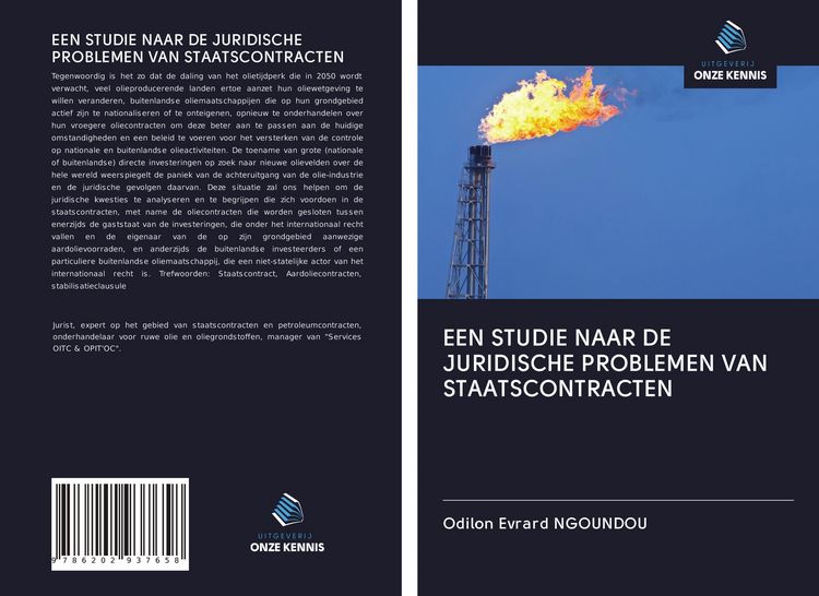 Produktbild: Een Studie Naar De Juridische Problemen Van Staatscontracten