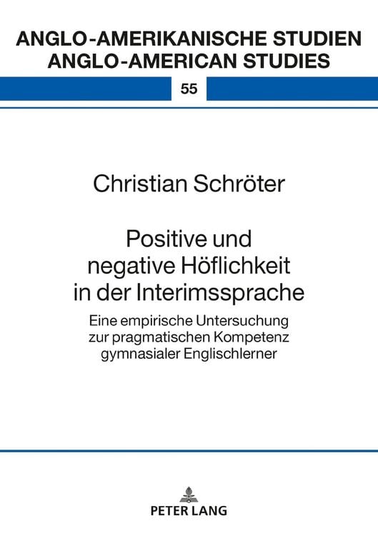 Produktbild: Positive und negative H&ouml;flichkeit in der Interimssprache