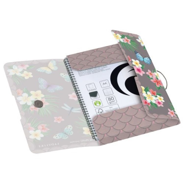 Produktbild: Herlitz Gummizugmappe PP A4 Ladylike Butterflies