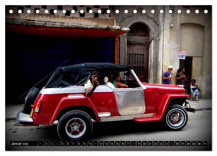 Produktbild: Auto-Legenden: WILLYS (Tischkalender 2026 DIN A5 quer), CALVENDO Monatskalender