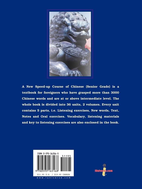 Produktbild: A New Speed-Up Course of Chinese (Senior Grade)