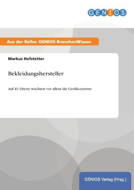 Produktbild: Bekleidungshersteller