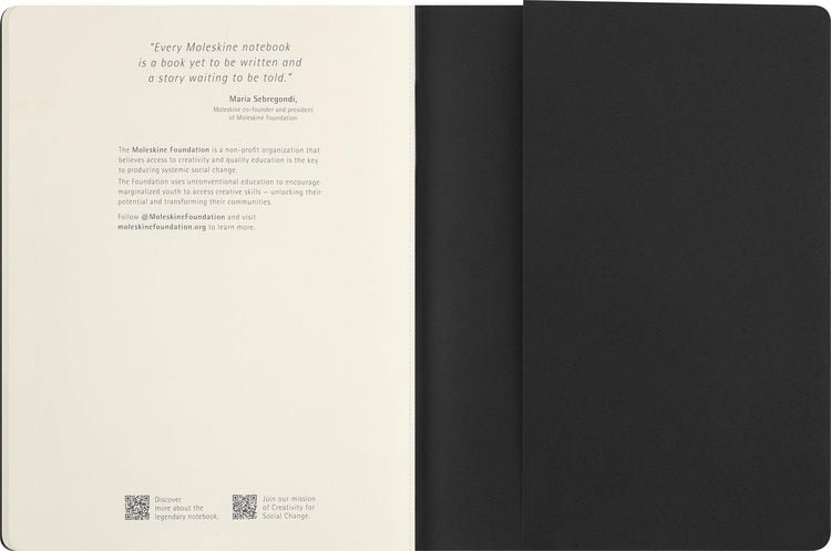 Produktbild: Moleskine X Blackpink Cahier XL, blanko, weicher Einband