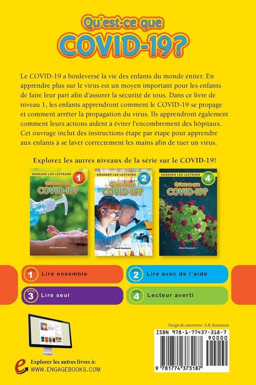 Produktbild: Qu'est-ce que COVID-19? Niveau de lecture 1 (Cycle 1)