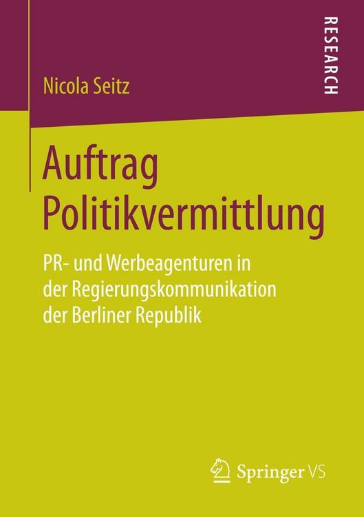 Produktbild: Auftrag Politikvermittlung