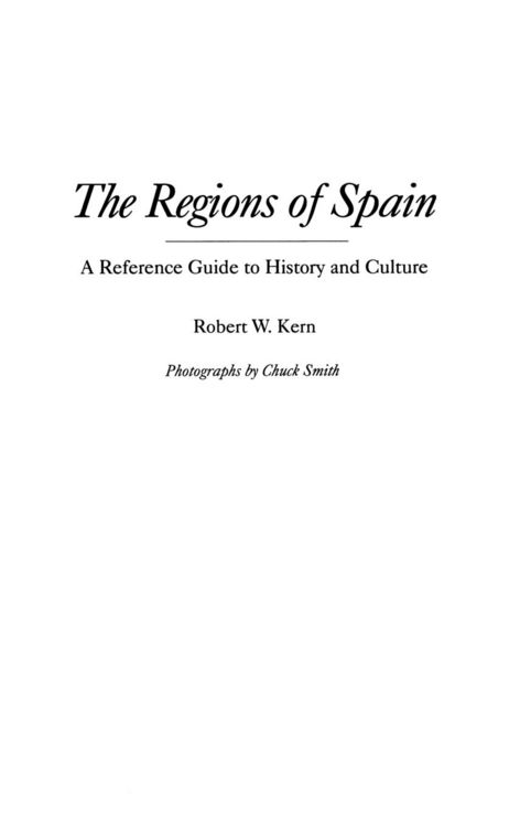 Produktbild: The Regions of Spain