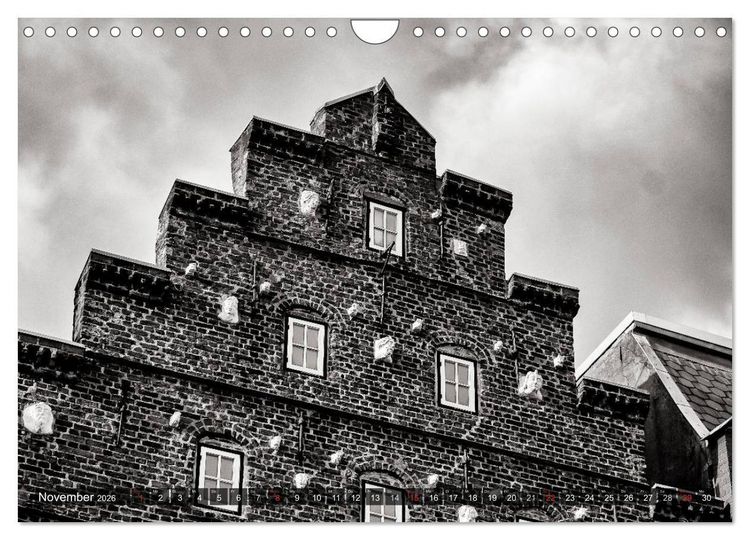 Produktbild: Ein Blick auf Husum (Wandkalender 2026 DIN A4 quer), CALVENDO Monatskalender