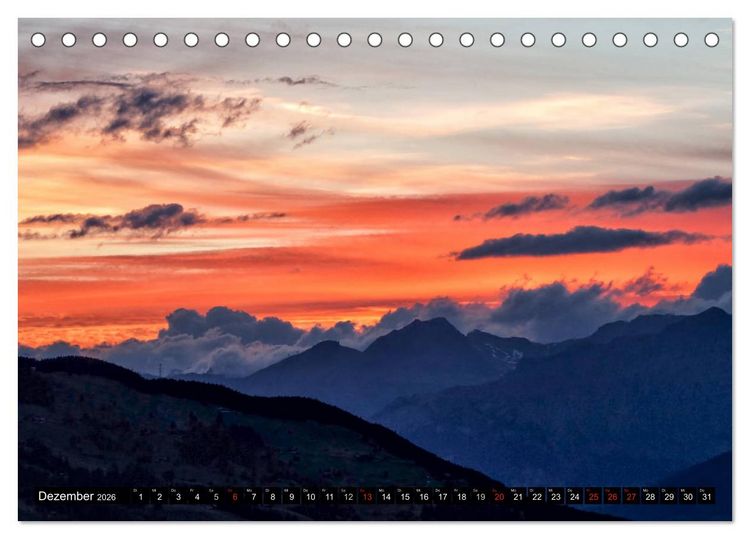 Produktbild: Bellevue Schweiz (Tischkalender 2026 DIN A5 quer), CALVENDO Monatskalender