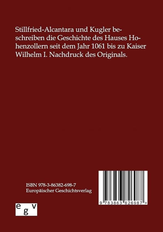 Produktbild: Die Hohenzollern und das Deutsche Vaterland