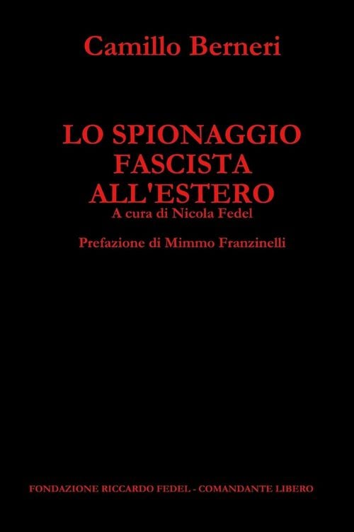 Produktbild: Lo Spionaggio Fascista All'estero