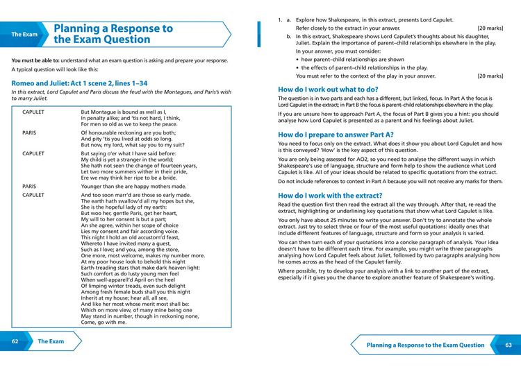 Produktbild: Romeo and Juliet: Edexcel GCSE 9-1 English Literature Text Guide
