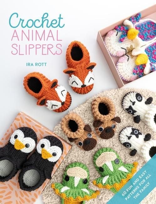 Produktbild: Crochet Animal Slippers