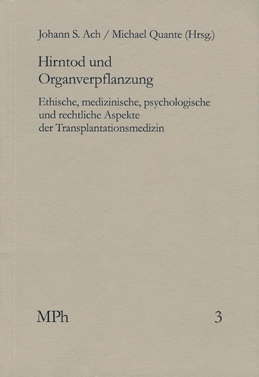 Produktbild: Hirntod und Organverpflanzung
