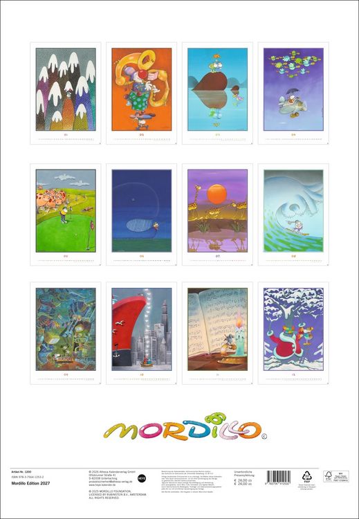 Produktbild: Mordillo Edition Kalender 2027