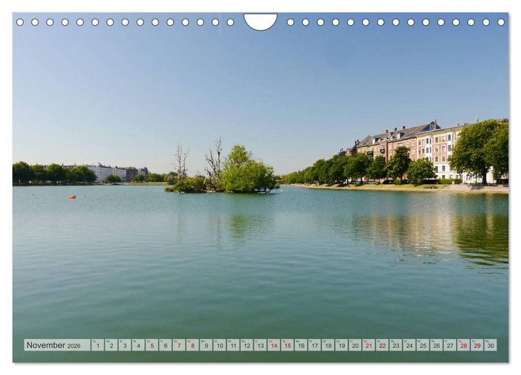 Produktbild: Kopenhagen. D&auml;nemarks sch&ouml;ne bunte Metropole (Wandkalender 2026 DIN A4 quer), CALVENDO Monatskalender
