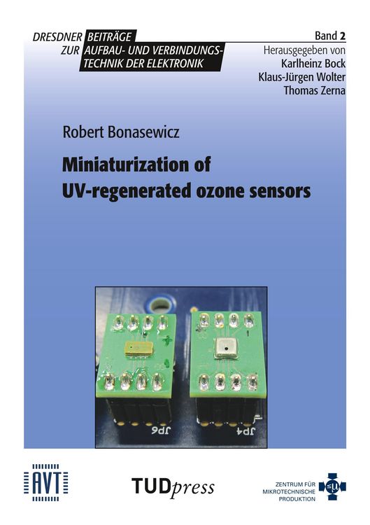 Produktbild: Miniaturization of UV-regenerated ozone sensors