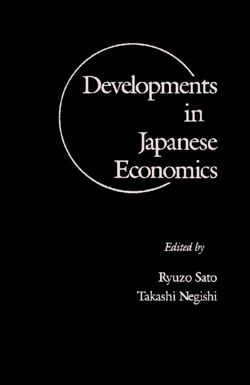 Produktbild: Developments in Japanese Economics