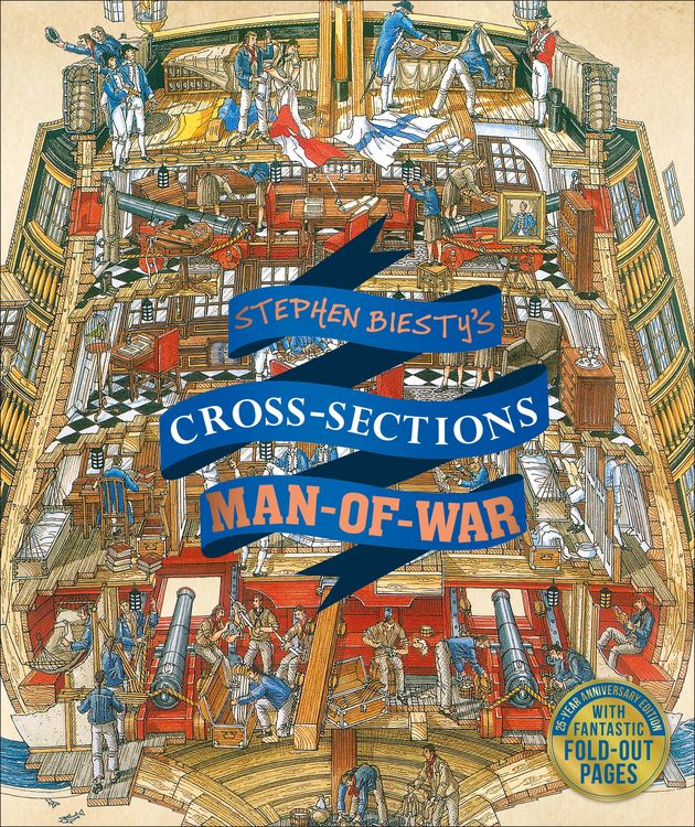 Produktbild: Stephen Biesty's Cross-Sections Man-Of-War