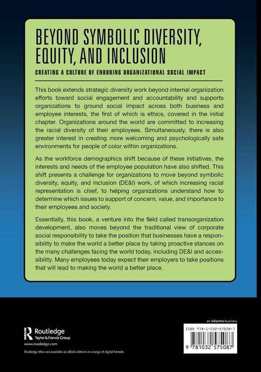 Produktbild: Beyond Symbolic Diversity, Equity, and Inclusion