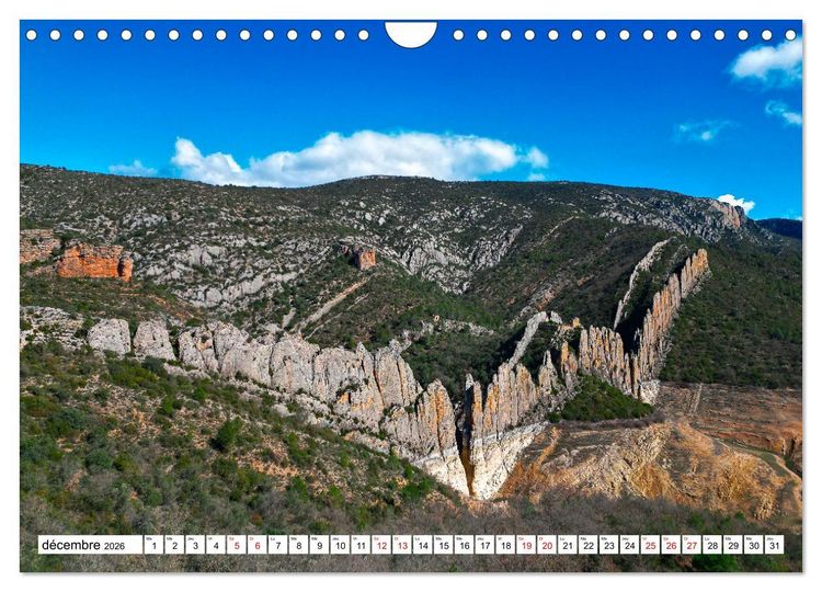 Produktbild: Sublimes paysages d'Espagne (Calendrier mural 2026 DIN A4 vertical), CALVENDO calendrier mensuel