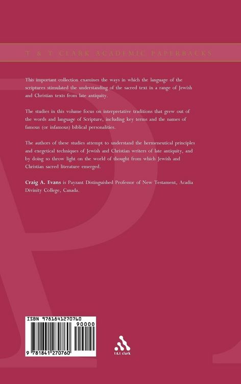 Produktbild: Interpretation of Scripture in Early Judaism and Christianity