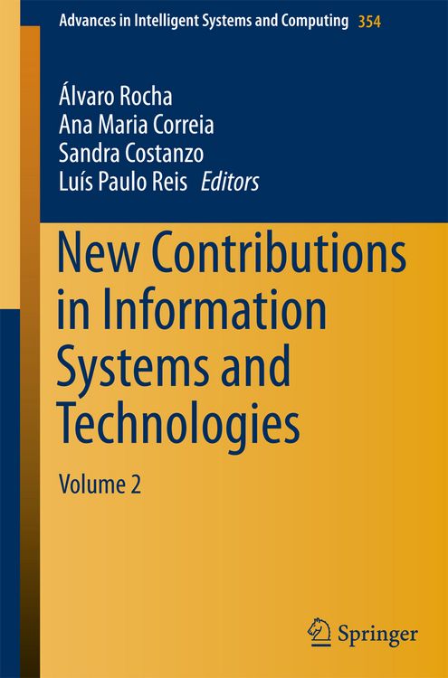Produktbild: New Contributions in Information Systems and Technologies