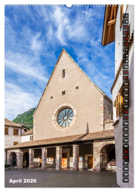 Produktbild: Stadtherz BOZEN (hochwertiger Premium Wandkalender 2026 DIN A2 hoch), Kunstdruck in Hochglanz