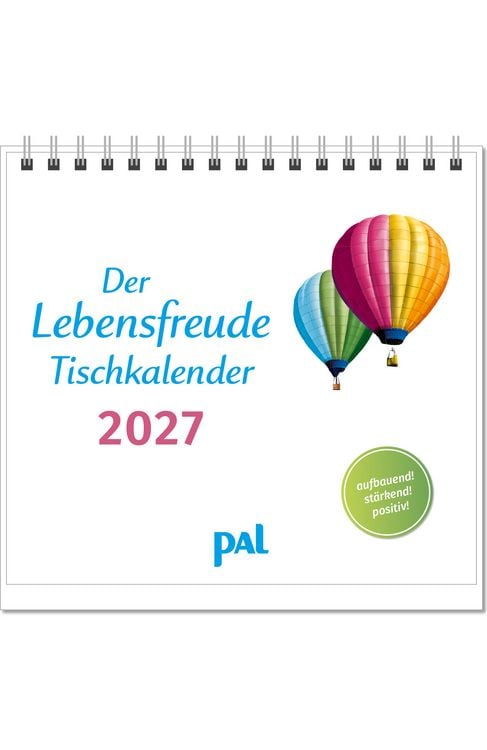 Produktbild: Der Lebensfreude-Tischkalender 2027