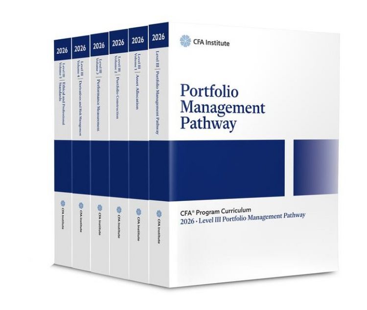Produktbild: 2026 CFA Program Curriculum Level III Portfolio Management Pathway Box Set