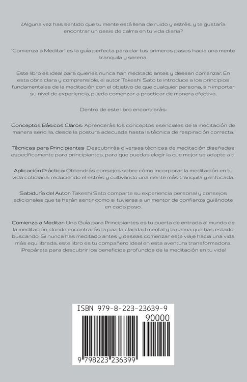 Produktbild: Comienza a meditar, Una guia para principiantes