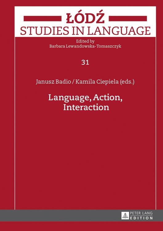 Produktbild: Language, Action, Interaction