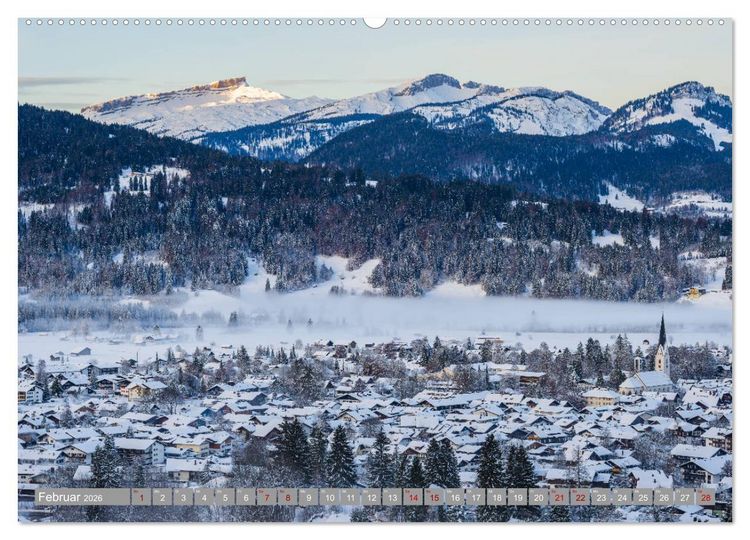 Produktbild: Allg&auml;u-Idylle (Wandkalender 2026 DIN A2 quer), CALVENDO Monatskalender