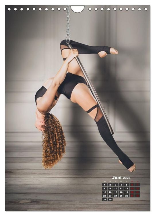 Produktbild: Aerial Hoop Magic (Wandkalender 2026 DIN A4 hoch), CALVENDO Monatskalender