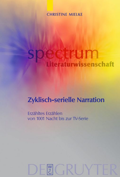 Produktbild: Zyklisch-serielle Narration