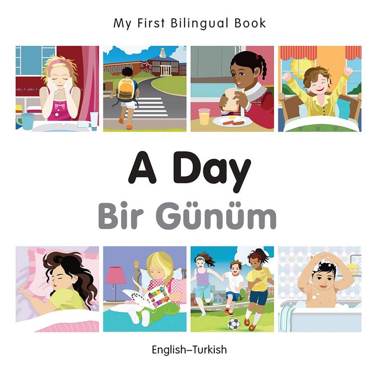 Produktbild: My First Bilingual Book-A Day (English-Turkish)