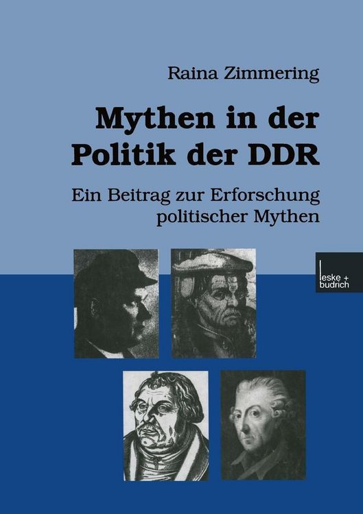Produktbild: Mythen in der Politik der DDR