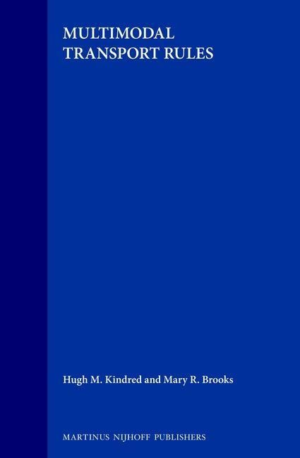 Produktbild: Multimodal Transport Rules