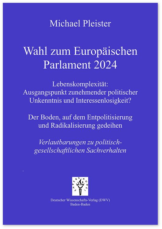 Produktbild: Wahl zum Europ&auml;ischen Parlament 2024