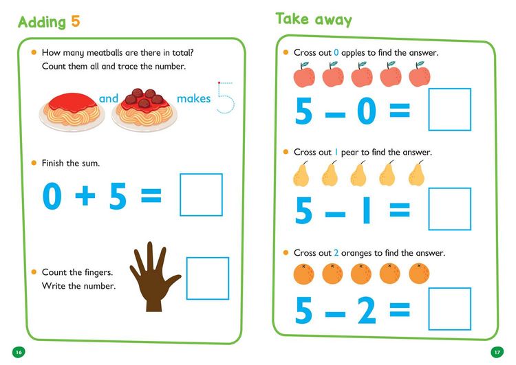 Produktbild: First Sums Age 3-5 Wipe Clean Activity Book