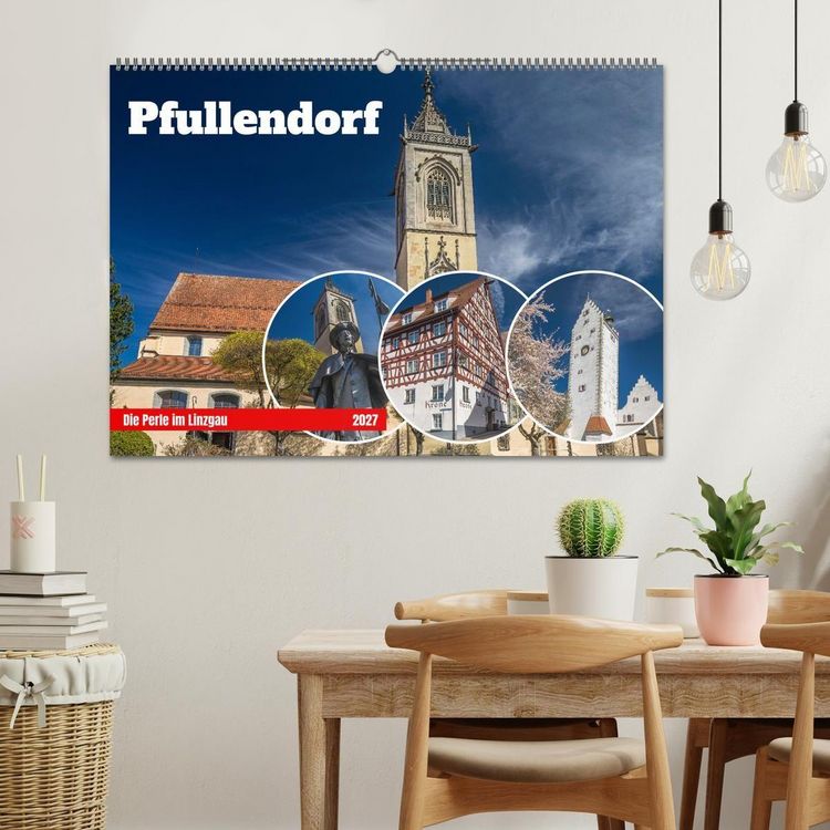 Produktbild: Pfullendorf - die Perle im Linzgau (Wandkalender 2027 DIN A2 quer), CALVENDO Monatskalender