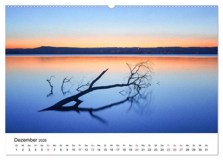 Produktbild: Landschaften vom Licht gek&uuml;&szlig;t (hochwertiger Premium Wandkalender 2026 DIN A2 quer), Kunstdruck in Hochglanz