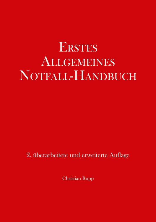 Produktbild: Erstes Allgemeines Notfall-Handbuch
