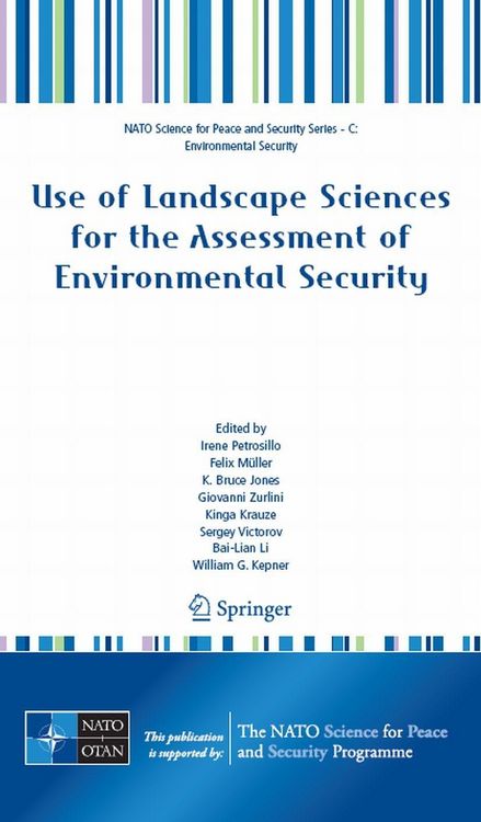 Produktbild: Use of Landscape Sciences for the Assessment of Environmental Security