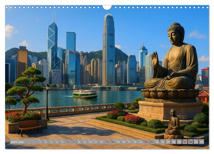 Produktbild: Von Holz und Stein zu Glas und Stahl (Wandkalender 2026 DIN A3 quer), CALVENDO Monatskalender