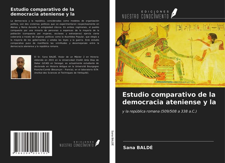 Produktbild: Estudio comparativo de la democracia ateniense y la