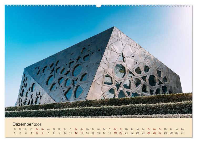 Produktbild: Kuwait - Moderne trifft Tradition (hochwertiger Premium Wandkalender 2026 DIN A2 quer), Kunstdruck in Hochglanz