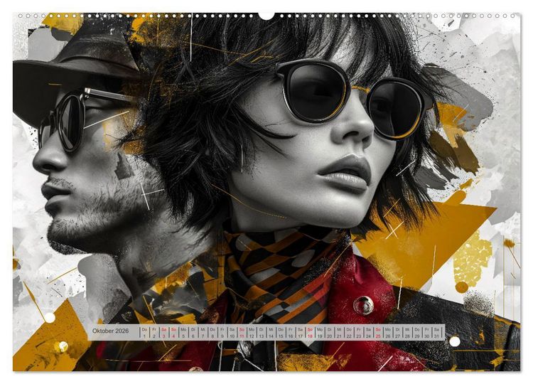 Produktbild: World of Art Work (Wandkalender 2026 DIN A2 quer), CALVENDO Monatskalender