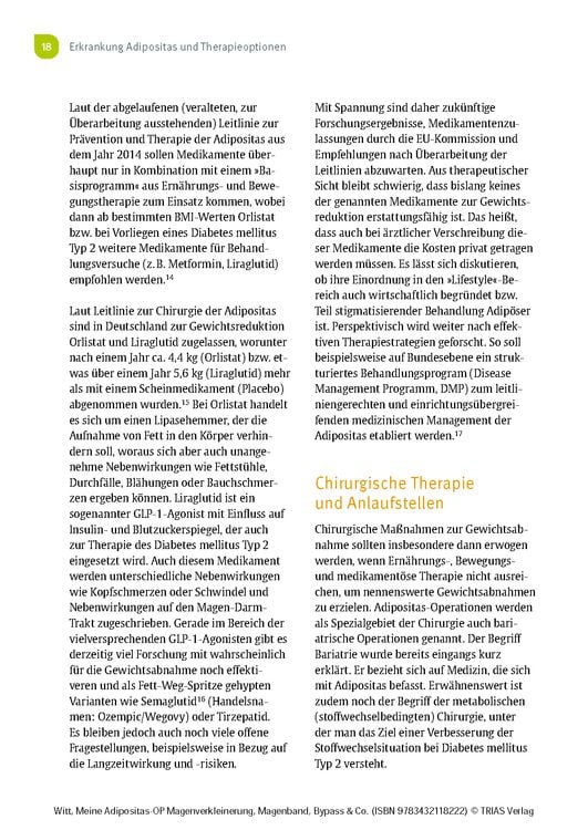 Produktbild: Meine Adipositas-OP. Magenverkleinerung, Magenband, Bypass & Co.