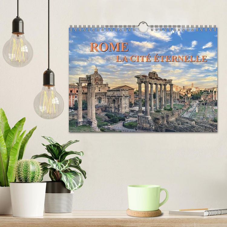 Produktbild: Rome, La Cit&eacute; &Eacute;ternelle (Calendrier mural 2026 DIN A4 vertical), CALVENDO calendrier mensuel